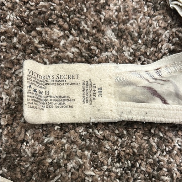 Zebra Print Bra with Green Accent - Picture 2 of 2